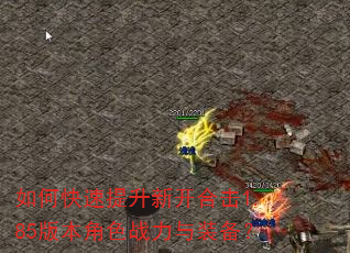 如何快速提升新开合击1.85版本角色战力与装备? 如何快速提升新开合击1.85版本角色战力与装备?