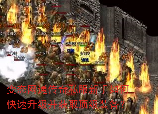 变态网通传奇私服新手如何快速升级并获取顶级装备? 变态网通传奇私服新手如何快速升级并获取顶级装备?
