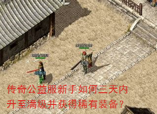 传奇公益服新手如何三天内升至满级并获得稀有装备? 传奇公益服新手如何三天内升至满级并获得稀有装备?