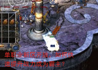 单职业新区开放,如何快速提升战力成为霸主? 单职业新区开放,如何快速提升战力成为霸主?