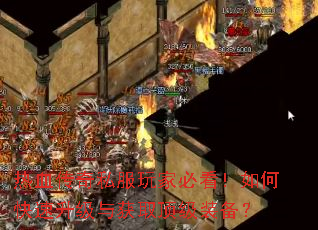 热血传奇私服玩家必看!如何快速升级与获取顶级装备? 热血传奇私服玩家必看!如何快速升级与获取顶级装备?