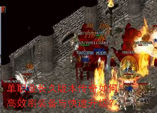 单职业长久版本传奇如何高效刷装备与快速升级? 单职业长久版本传奇如何高效刷装备与快速升级?