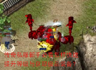 传奇私服新手必看怎样快速提升等级与获取极品装备? 传奇私服新手必看怎样快速提升等级与获取极品装备?