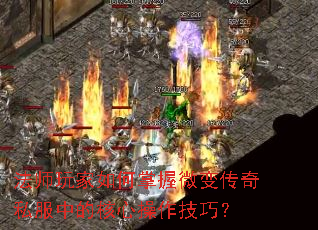 法师玩家如何掌握微变传奇私服中的核心操作技巧? 法师玩家如何掌握微变传奇私服中的核心操作技巧?