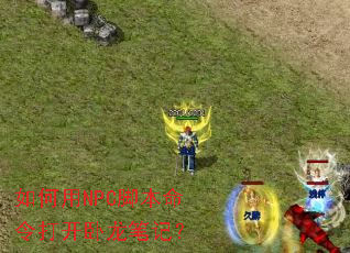 如何用NPC脚本命令打开卧龙笔记? 如何用NPC脚本命令打开卧龙笔记?