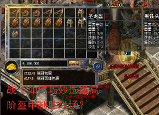 战士如何巧妙选择高阶盔甲制胜战场? 战士如何巧妙选择高阶盔甲制胜战场?