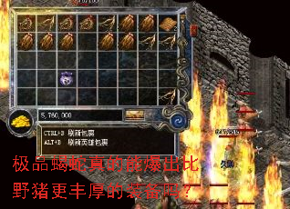 极品蝎蛇真的能爆出比野猪更丰厚的装备吗? 极品蝎蛇真的能爆出比野猪更丰厚的装备吗?