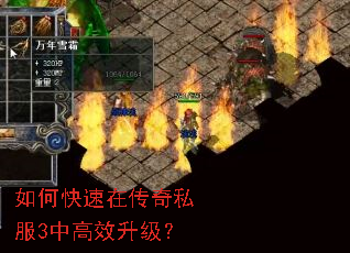 如何快速在传奇私服3中高效升级? 如何快速在传奇私服3中高效升级?