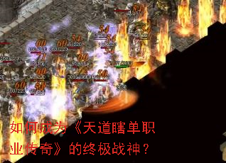 如何成为《天道瞎单职业传奇》的终极战神? 如何成为《天道瞎单职业传奇》的终极战神?