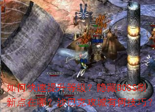 如何快速提升等级?隐藏BOSS刷新点在哪?沙巴克攻城有何技巧? 如何快速提升等级?隐藏BOSS刷新点在哪?沙巴克攻城有何技巧?