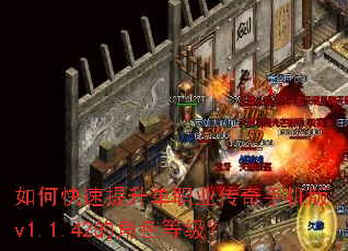 如何快速提升单职业传奇手机版v1.1.42的角色等级? 如何快速提升单职业传奇手机版v1.1.42的角色等级?