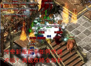 传奇新服新手如何快速冲级?满级攻略全解析 传奇新服新手如何快速冲级?满级攻略全解析