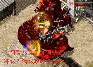 传奇新服新手如何快速冲级?满级攻略全解析 传奇新服新手如何快速冲级?满级攻略全解析