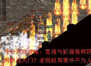 传奇游戏攻略:官服与新服有何区别?新手如何快速入门?老司机有哪些不为人知的秘籍? 传奇游戏攻略:官服与新服有何区别?新手如何快速入门?老司机有哪些不为人知的秘籍?