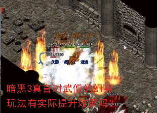 暗黑3真言对武僧的幻身玩法有实际提升效果吗? 暗黑3真言对武僧的幻身玩法有实际提升效果吗?