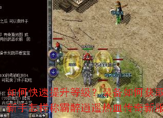 如何快速提升等级?装备如何获取?新手怎样称霸醉逍遥热血传奇新服? 如何快速提升等级?装备如何获取?新手怎样称霸醉逍遥热血传奇新服?