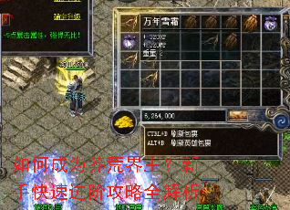 如何成为莽荒界主?新手快速进阶攻略全解析 如何成为莽荒界主?新手快速进阶攻略全解析