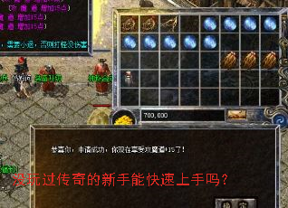没玩过传奇的新手能快速上手吗? 没玩过传奇的新手能快速上手吗?