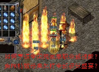 如何掌握全国独家单职业新技能?超爽PK特效带来怎样全新视觉盛宴? 如何掌握全国独家单职业新技能?超爽PK特效带来怎样全新视觉盛宴?