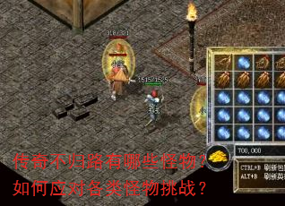 传奇不归路有哪些怪物?如何应对各类怪物挑战? 传奇不归路有哪些怪物?如何应对各类怪物挑战?