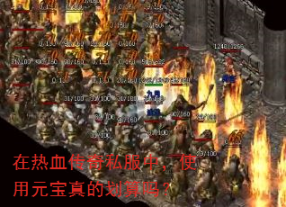 在热血传奇私服中,使用元宝真的划算吗? 在热血传奇私服中,使用元宝真的划算吗?