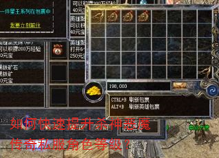 如何快速提升杀神恶魔传奇私服角色等级? 如何快速提升杀神恶魔传奇私服角色等级?