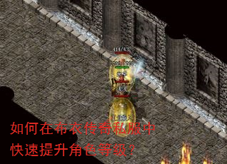 如何在布衣传奇私服中快速提升角色等级? 如何在布衣传奇私服中快速提升角色等级?
